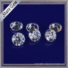 Factory Direct Sales Low Price 3.5mm Brilliant White Synthetic Cubic Zirconia